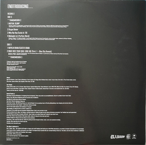 DJ Shadow -Endtroducing...