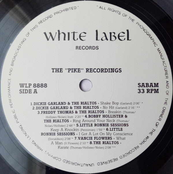 Various -The "Pike" Recordings