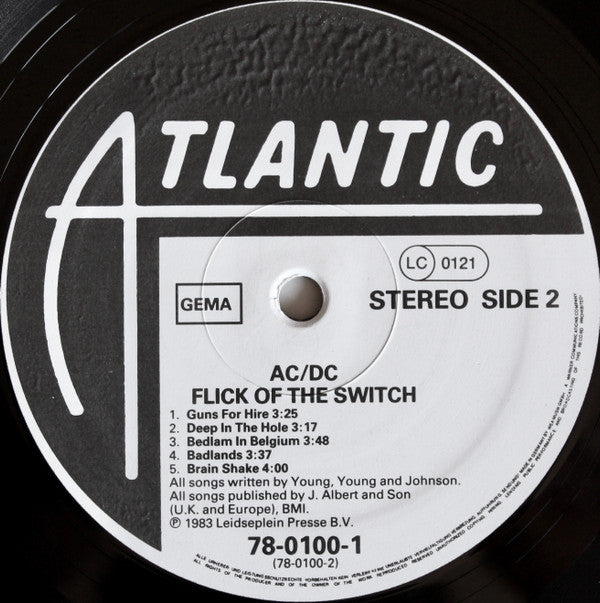 AC/DC -Flick Of The Switch