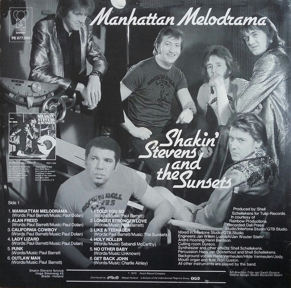 Shakin' Stevens And The Sunsets -Manhattan Melodrama
