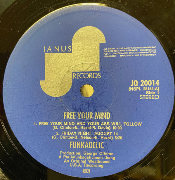 Funkadelic -Free Your Mind And Your Ass Will Follow