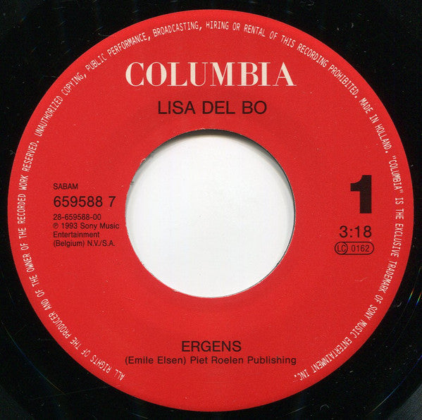 Lisa Del Bo - Ergens