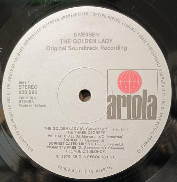 George Garvarentz* -The Golden Lady - Original Soundtrack Recording