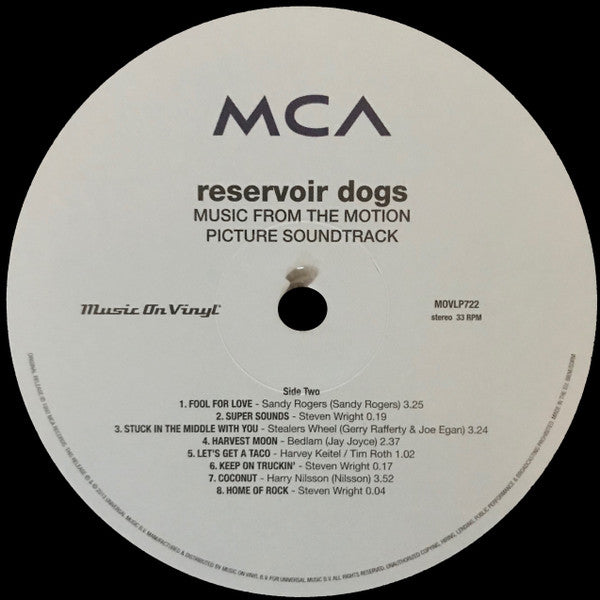 Various -Reservoir Dogs (Music From The Original Motion Picture Soundtrack)