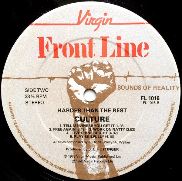 Culture -Harder Than The Rest