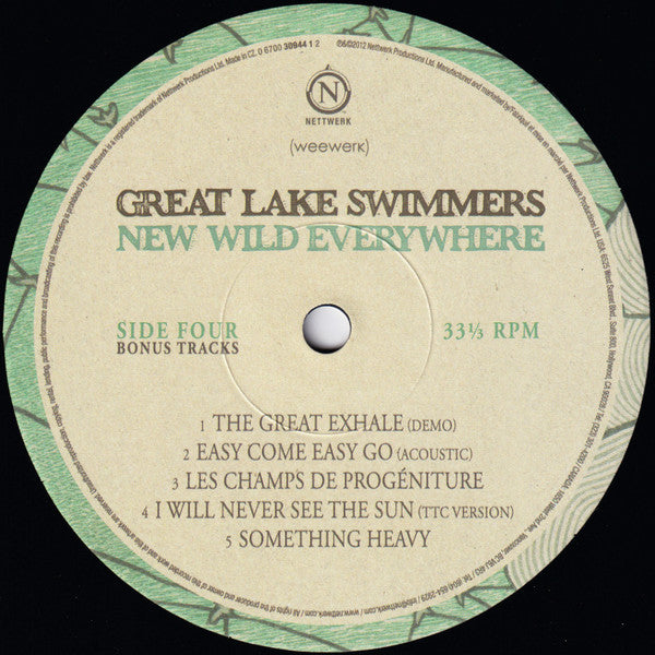 Great Lake Swimmers -New Wild Everywhere