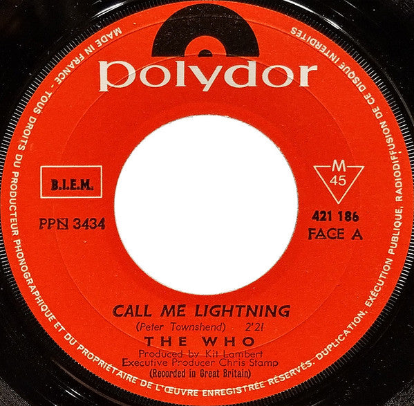 The Who -Call Me Lightning / Dr. Jekyll & Mr. Hyde