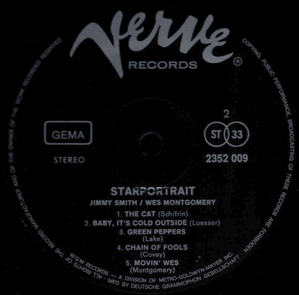 Jimmy Smith / Wes Montgomery - Starportrait