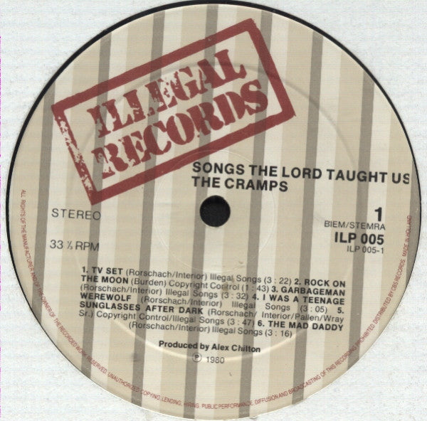 The Cramps -Songs The Lord Taught Us