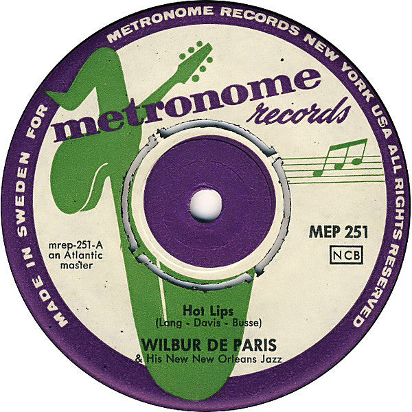 Wilbur De Paris And His New New Orleans Jazz - Wilbur De Paris And His New New Orleans Jazz (Vol. 2)