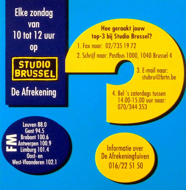 Various - De Afrekening Volume 10