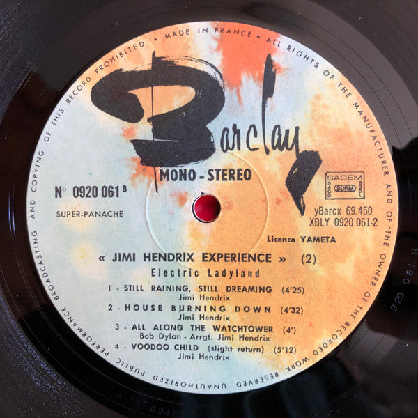 The Jimi Hendrix Experience -Electric Ladyland