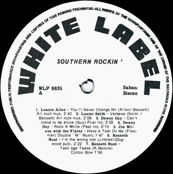 Various -Southern Rockin'