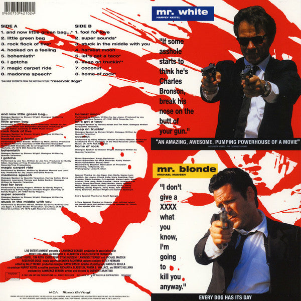 Various -Reservoir Dogs (Music From The Original Motion Picture Soundtrack)