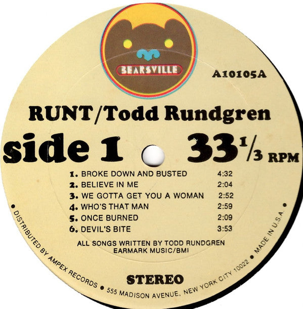 Todd Rundgren -Runt