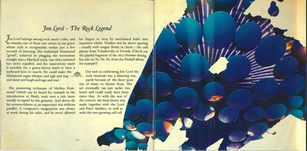 Various -Celebrating Jon Lord The Rock Legend