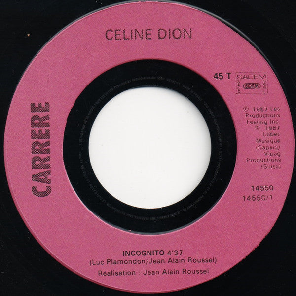 Céline Dion -Incognito