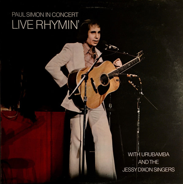 Paul Simon With Urubamba And The Jessy Dixon Singers -Paul Simon In Concert Live Rhymin'