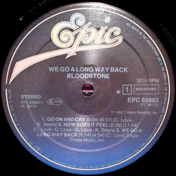 Bloodstone -We Go A Long Way Back