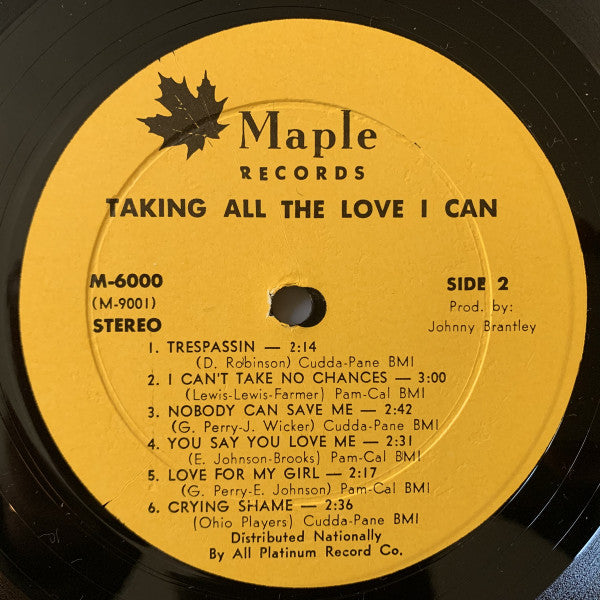 The Chosen Few (10) -Taking All The Love I Can