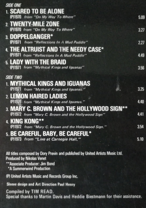 Dory Previn -One A.M. Phonecalls