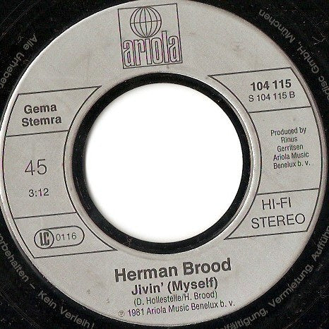 Herman Brood And His Wild Romance* -In The Heat Of The Night