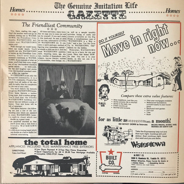 The 4 Seasons* -The Genuine Imitation Life Gazette