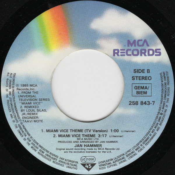 Jan Hammer -Miami Vice Theme