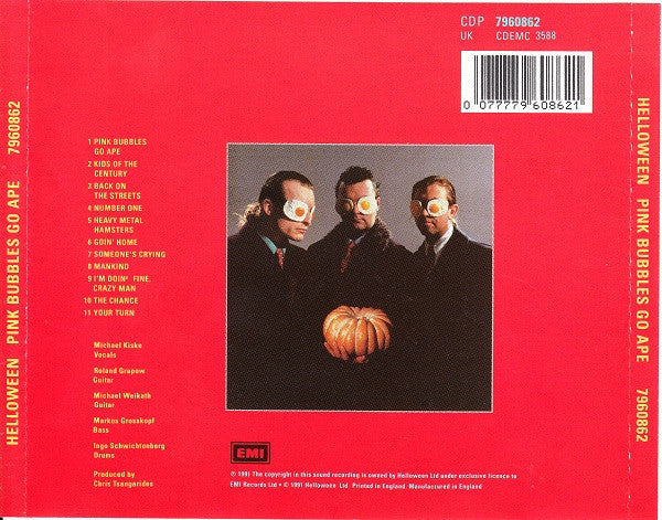 Helloween -Pink Bubbles Go Ape