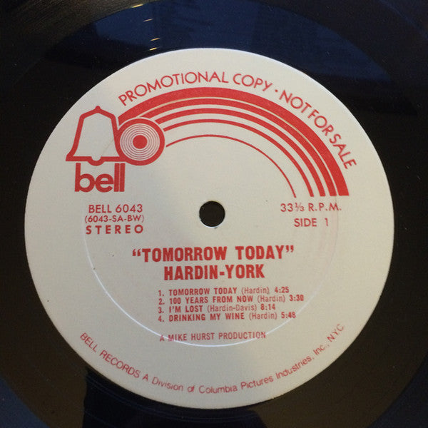 Hardin/York* -Tomorrow, Today