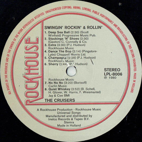 The Cruisers -Swingin' Rockin' & Rollin'
