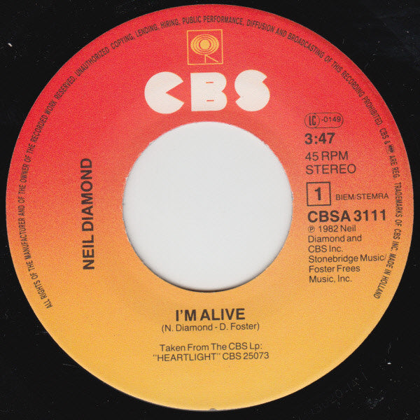 Neil Diamond -I'm Alive