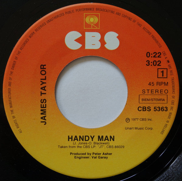 James Taylor (2) -Handy Man