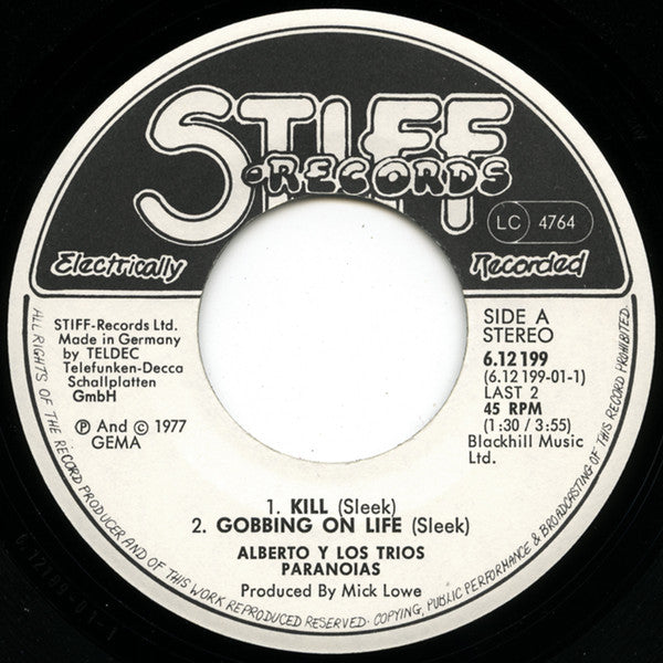 Alberto Y Lost Trios Paranoias - Snuff Rock