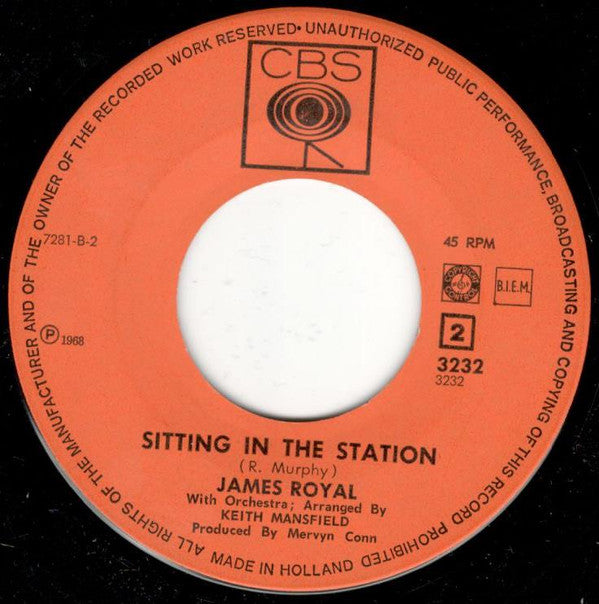 James Royal -Take Me Like I Am / Sitting In The Station