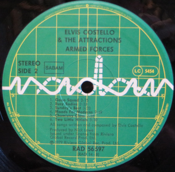 Elvis Costello &amp; The Attractions - Armed Forces