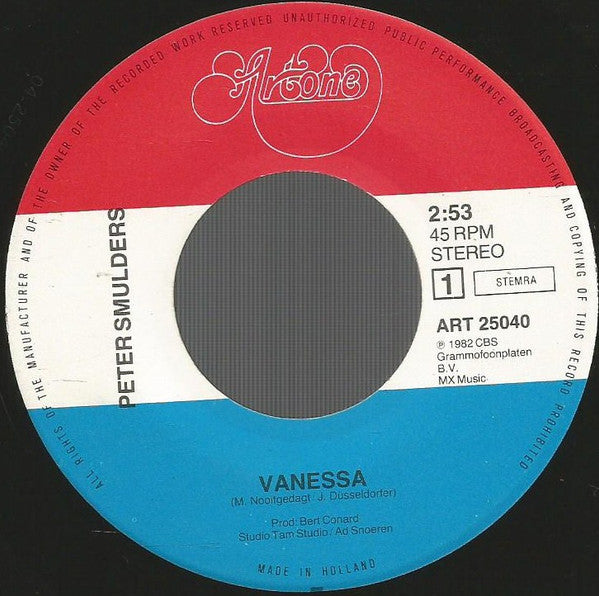 Peter Smulders -Vanessa