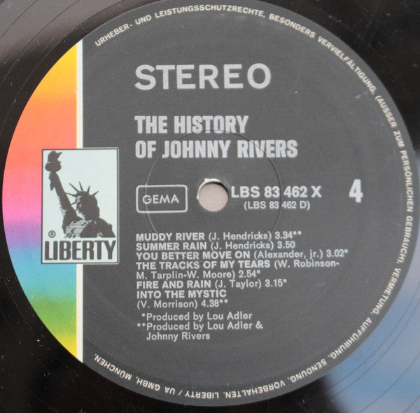 Johnny Rivers -The History Of Johnny Rivers