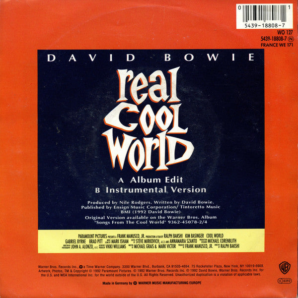 David Bowie -Real Cool World