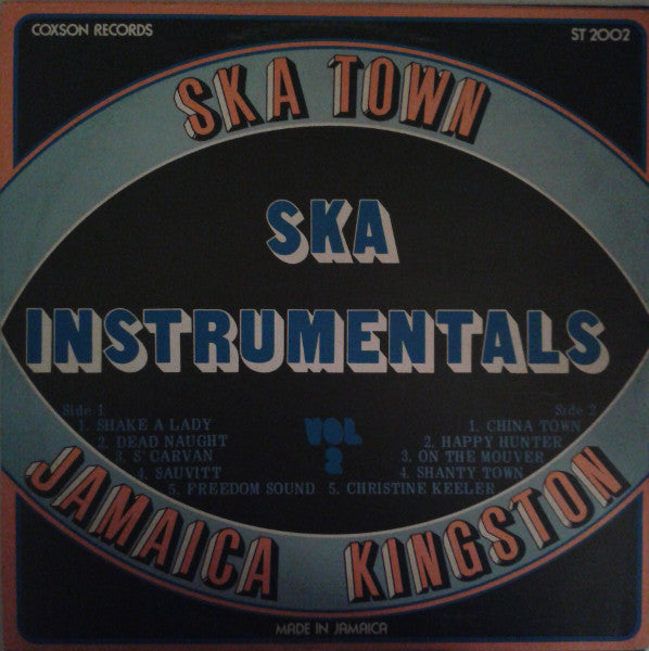 Jamaica Kingston Corporation -Ska Town: Ska Instrumentals Vol 2