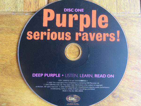 Deep Purple -Listen Learn Read On