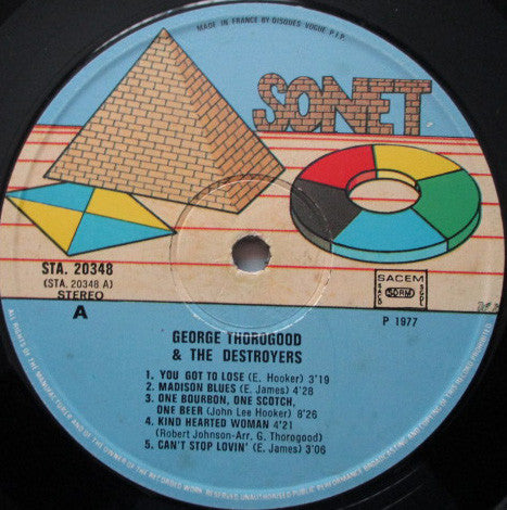 George Thorogood And The Destroyers* -George Thorogood And The Destroyers
