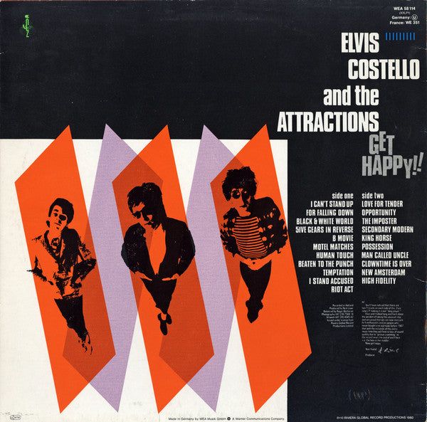 Elvis Costello &amp; The Attractions - Get Happy!