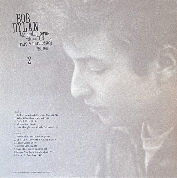 Bob Dylan -The Bootleg Series Volumes 1 - 3 [Rare & Unreleased] 1961-1991