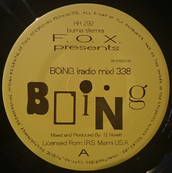 F.O.X. -Boing