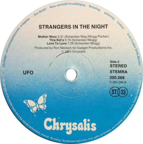 UFO (5) -Strangers In The Night
