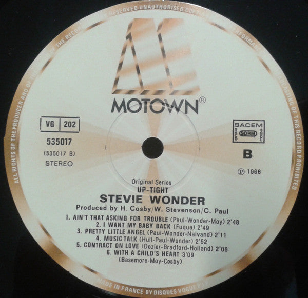 Stevie Wonder -Up-Tight