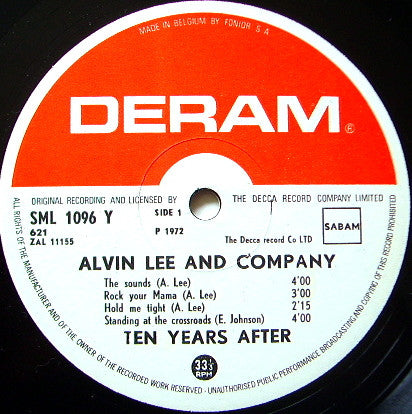 Ten Years After -Alvin Lee & Company