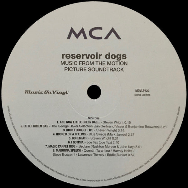 Various -Reservoir Dogs (Music From The Original Motion Picture Soundtrack)