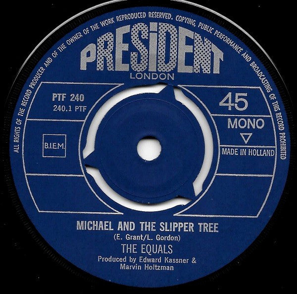 The Equals -Michael And The Slipper Tree / Honey Gum